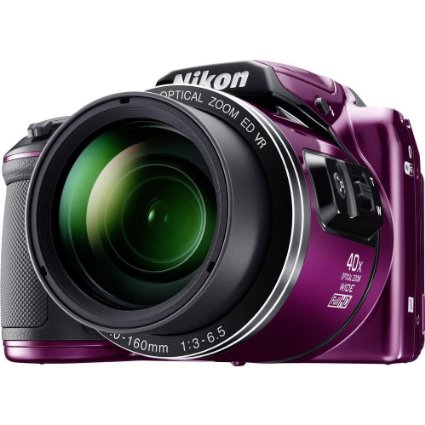 Nikon B500 Coolpix Compact System Camera - Plum