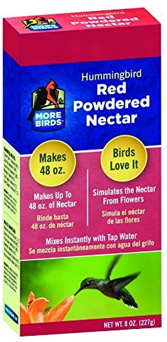 More Birds 56 815562015603 Red Powdered Nectar for Hummingbirds, 8-Ounces, 8 oz,