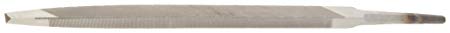 Nicholson Triangular Slim Taper Hand File, Single Cut, American Pattern, 6" Length