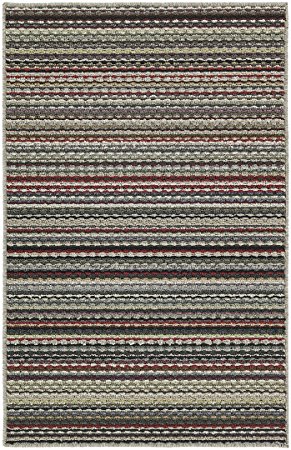 Garland Rug Carnival Area Rug, 3-Feet by 5-Feet, Random Multi-Color Stripes