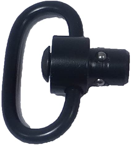 Tactical Scorpion Gear TSG-QD Heavy Duty Push Button Quick Connect QD Swivel - Black