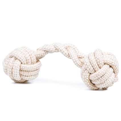 Rope Dog Toys for Large and Small Dogs - Braided Cotton Rope is Extra Durable For Aggressive Chewers - All Dogs Love to Tug These Toy Ropes