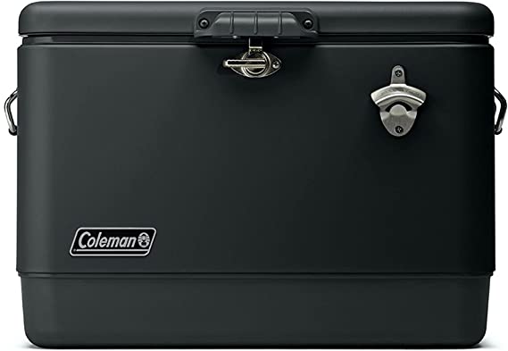 Coleman Ice Chest | Reunion 54 Quart Steel Belted Cooler