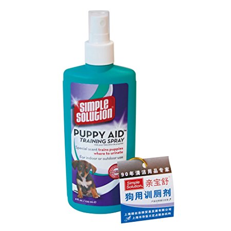 Simple Solution Puppy Aid Training Spray, 8 Ounces