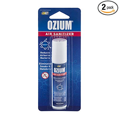 Ozium 0.8 oz (500 Spray) Original Scent (2 Pack)