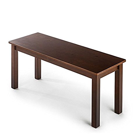 Zinus Espresso Wood Bench