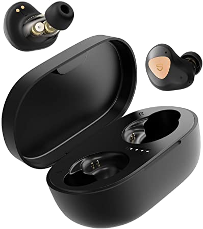 SOUNDPEATS Truengine 3 SE Wireless Earbuds with Dual Dynamic Drivers, 30 Hours Playtime, Touch Control, Bluetooth Headphones with Dual Mic, Stereo Sound in-Ear Earphones, Compact Charging Case(USB-C)