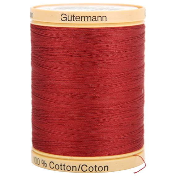Gutermann Natural Cotton Thread Solids 876 Yds: Raspberry