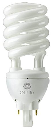 OttLite H34J3K 508 Illumination 25-Watt Self-Ballasted Swirl Bulb