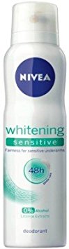 Nivea Whitening Sensitive Deodorant Spray - For Women(150 ml)