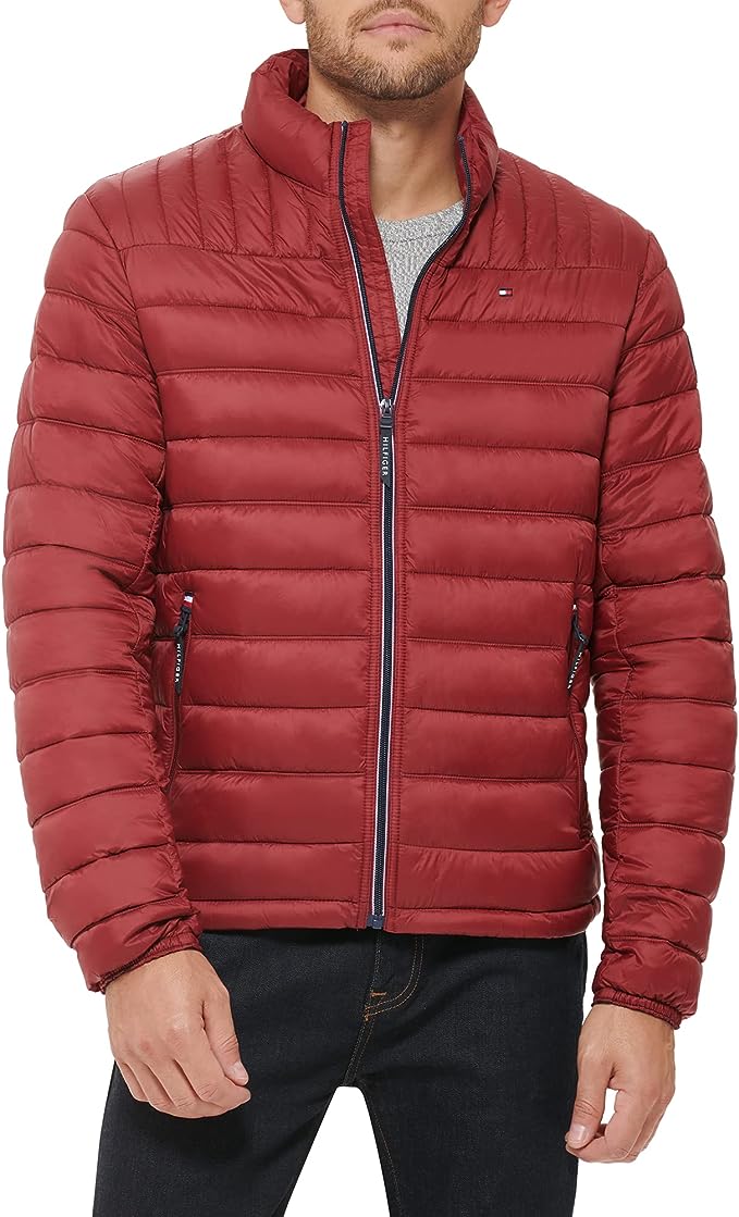 Tommy Hilfiger Men's Ultra Loft Lightweight Packable Puffer Jacket (Standard and Big & Tall)