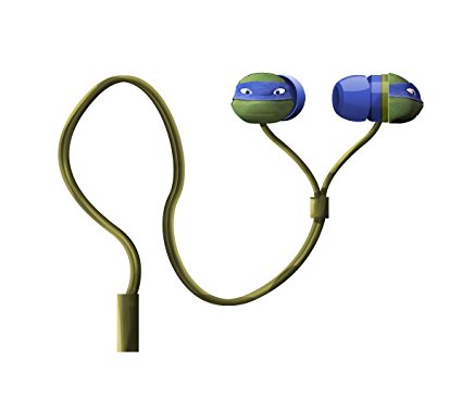 Nickelodeon Teenage Mutant Ninja Turtles Molded Earbuds, Colors May Vary (11365)