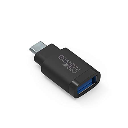 QuantumZERO FreeFLO USB 3.1 Type C to USB-A Converter Adapter [Supports OTG]