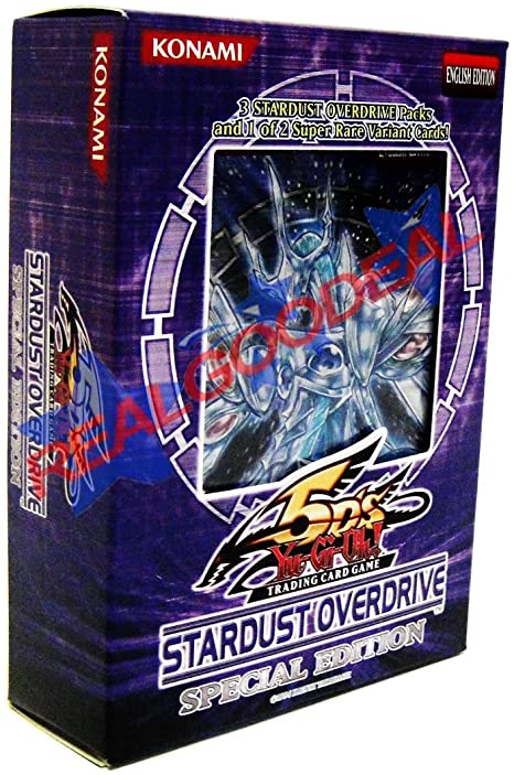 Yu-Gi-Oh! 5D's TCG: Stardust Overdrive Special Edition (3 Packs PLUS Special Promo Variant Card)