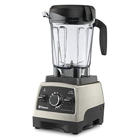 Vitamix Pro Series 750 Brushed Stainless Finish with 64oz Container and Cookbook, Heritage