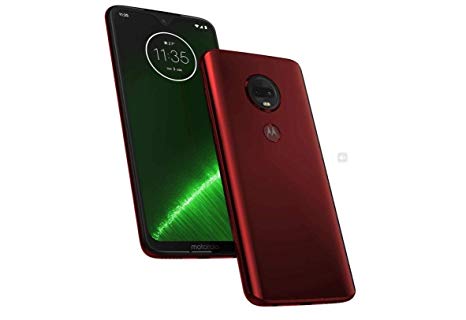 Motorola Moto G7 Plus XT1965 64GB 6.2" FHD  Dual SIM LTE Factory Unlocked (International Model) (Red)