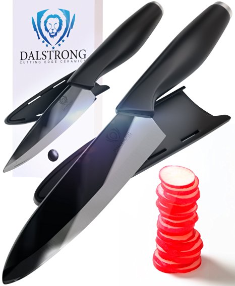 DALSTRONG Ceramic Knives Set - Infinity Blades - 2 Piece Gift Set