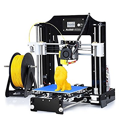 ALUNAR 3D Printer Prusa I3 Kit Self Assembly Mini DIY Desktop FDM 3D Learning for Industry School Kids Education Similar to Anet A8
