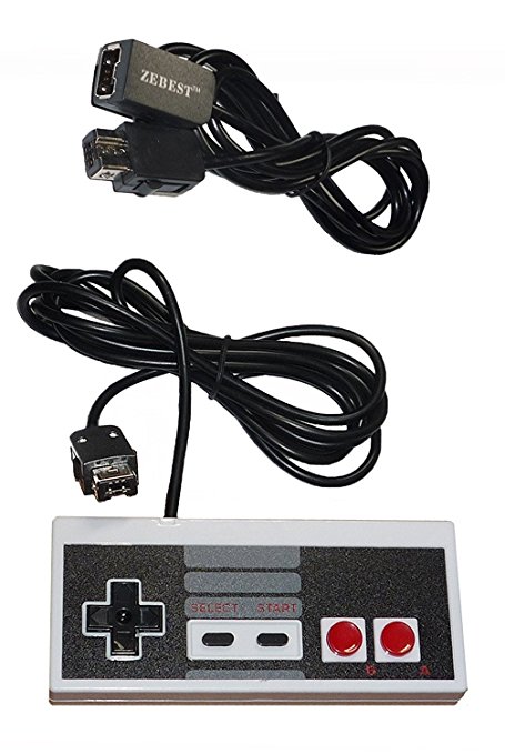 Zebest 6-Feet Extension Cable Controller Cord for Nes Classic Mini Edition 2016