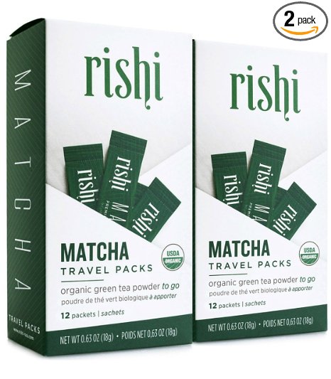 Rishi Tea Matcha Organic Green Tea Powder (Pack of 2)