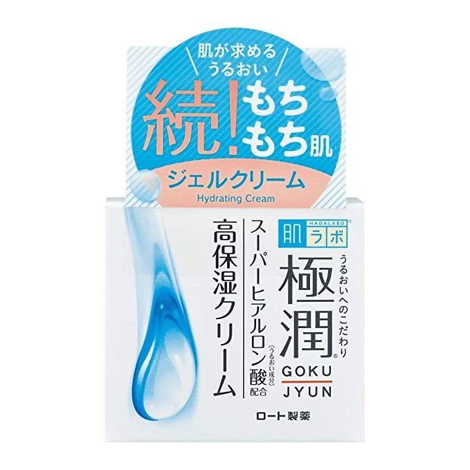 Hada Labo Rohto Goku-Jun New Hyaluronic Cream, 50g