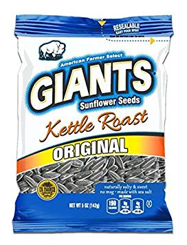Kettle Roast Salty Sweet Flavored Sunflower Seeds, 12 packs - 5 oz. bags