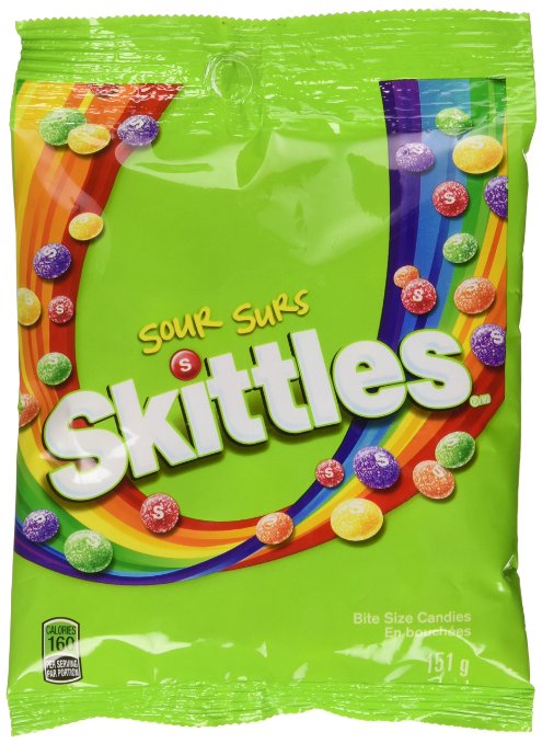 Skittles Sours Candy (151g) (Pack of 3)