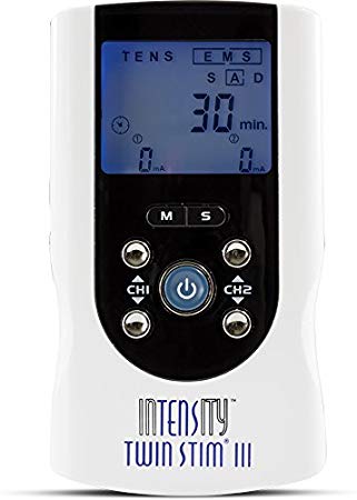 Intensity Twin Stim III TENS/EMS With AC Adapter and 9V Battery
