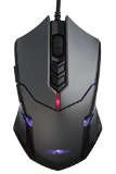 SHARKK Wired Gaming Mouse With Programmable Buttons And Customizable Weight Tuning Cartridges High Precision Optical Gaming Mouse With Adjustable DPI Up To 3500