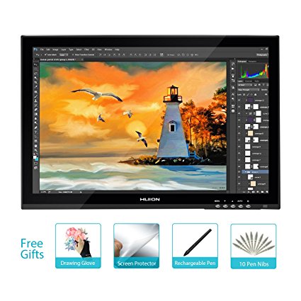 Huion GT-190 19 Inches Grpahics Drawing Monitor Digital Pen Display for PC and Mac