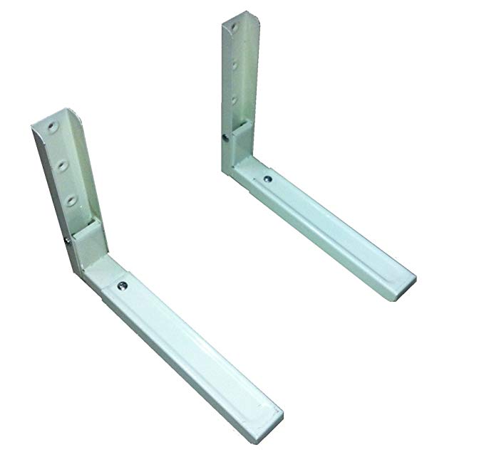 Smart Shelter Universal Microwave Oven Wall Mount Stand / Bracket With Length Adj. Mechanism