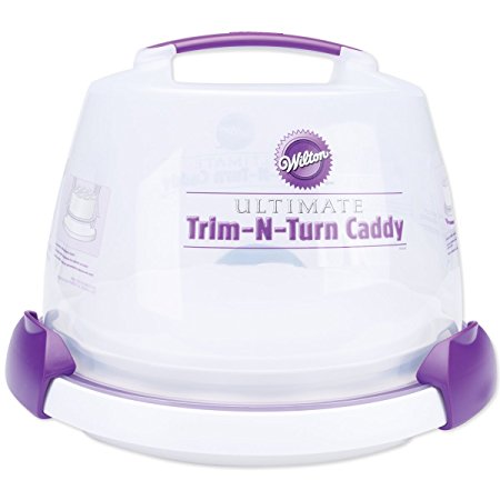 Wilton Decorate Smart Ultimate Trim-N-Turn Cake Caddy