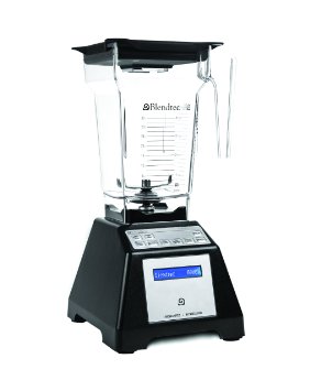 Blendtec TB-621-20RECOND Refurbished Total Blender and Four Side Jar, Black