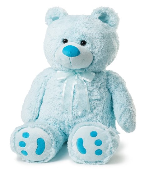 Big Teddy Bear - Blue