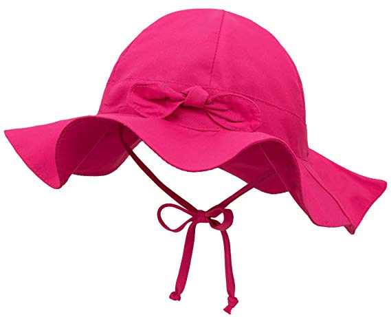 SimpliKids UPF 50  UV Ray Sun Protection Wide Brim Baby Sun Hat