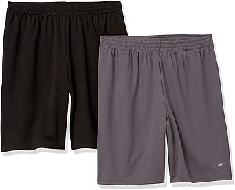 Amazon Essentials Herren Weit geschnittene Performance-Funktionsshorts (erhältlich in Big & Tall), 2er-Pack