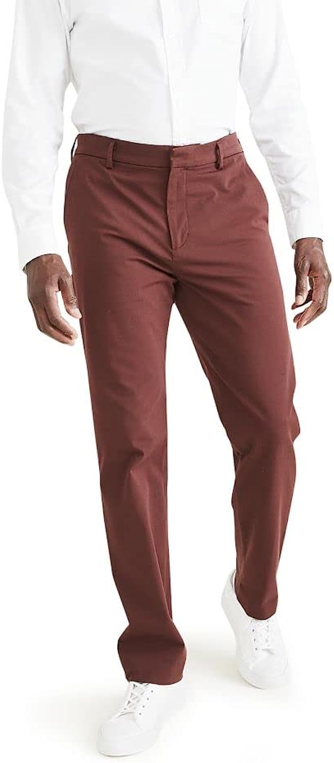 Dockers Men's City Trouser Slim Fit Smart 360 Tech Pants