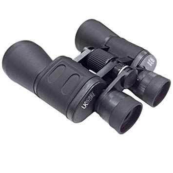 High Quality - Extra High Magnification 12 x 50 Binoculars. Porro Prism. Lightweight. Fully Coated High Quality Optics. 12x50 Ideal For General Purpose All Round Use