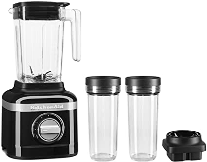 KitchenAid KSB1332YOB K150 Blender, 48 oz, Onyx Black