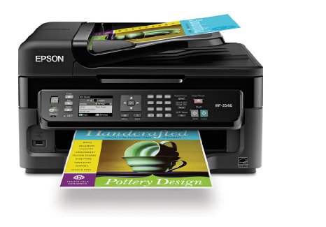 Epson WorkForce  All-In-One Wireless Color Inkjet Printer WF-2540 Black