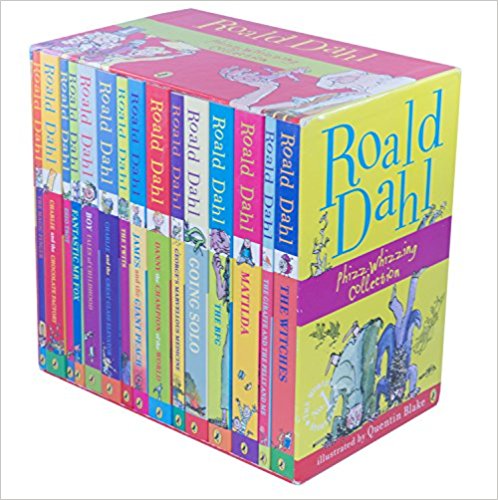 Roald Dahl 15 Book Box Set (Slipcase) Includes Matilda, Witches, The Twits, Fantastic Mr Fox, Charlie & the Chocolate Factory, Georges Marvellous Medicine, The BFG, Danny the Champion of the World....