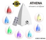 4 DAY SALE ONLY KOKO AROMA Aromatherapy Essential Oil Diffuser - ATHENA 120ml - Innovative Ultrasonic Oil Purifier - Best Eco Technology - Remote Control - with Beautiful 7 LED Lights 10026 Elegant and Stylish Spa Vapor Diffuser 10026 Your Perfect Companion - Promote Health and Wellness 10026 FREE eBOOK