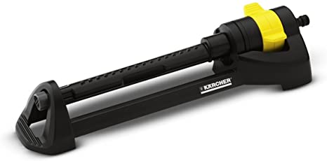 Karcher 2.645-133.0 45.0 x 13.6 x 8.6 cm OS3.220 Oscillating Sprinkler - Black/Yellow