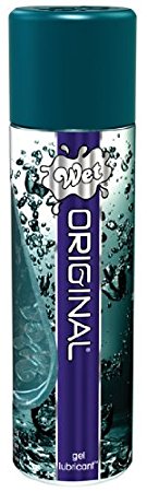 Wet Original Gel Lubricant Pure Water Based Sex Lube 3.6 Ounce