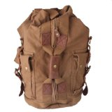 Kattee Canvas Military Style Large Backpack Hiking Camping Travel Bag