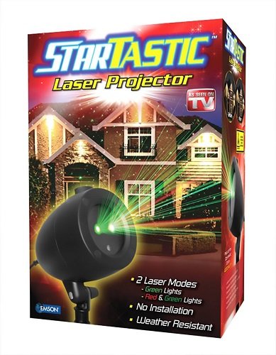 StarTastic 1827 Holiday Laser Light Show, Static Features As Seen on TV