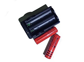 WindFire 2X 18650 4000mAh 3.7V Rechargeable Li-Ion Battery   18650 battey charger Combo For LED Flashlight Torch LED Headlamp Bike Bicycle Light