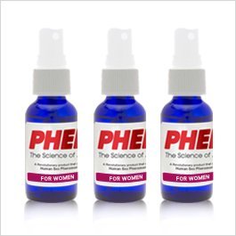 PherX Pheromone Perfume for Women (Attract Men) - The Science of Attraction - 3 Pack