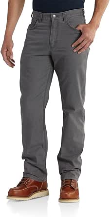 Carhartt Men's Rugged Flex Relaxed Fit Canvas 5Pocket Work Pant