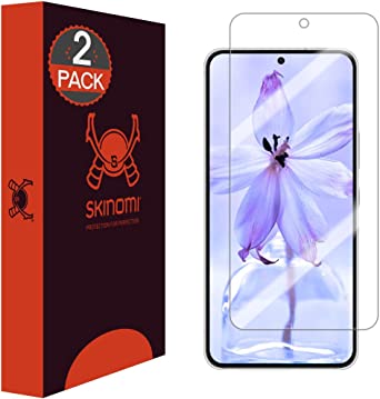 Skinomi Screen Protector Compatible with Samsung Galaxy S22 (2-Pack) Clear TechSkin TPU Anti-Bubble HD Film